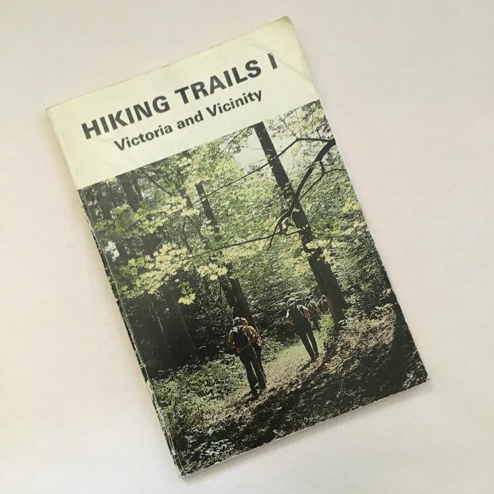 1987 Vintage Victoria BC Hiking Trails Tunic Book